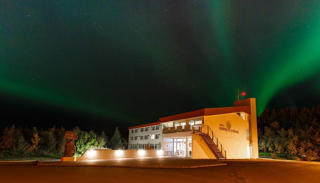 Hotel Kjarnalundur- Aurora Dream - Lodges And Rooms Akureyri Extérieur photo